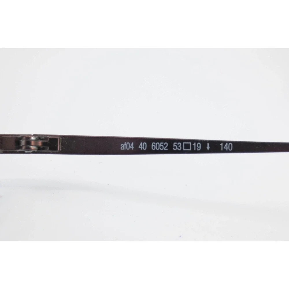 Adidas af04 40 6052 Eyeglasses Frames Burgundy Semi Rimless 53 19 140 Austria